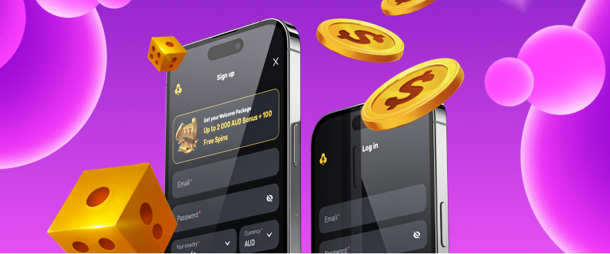 RocketPlay Casino Mobile Signup